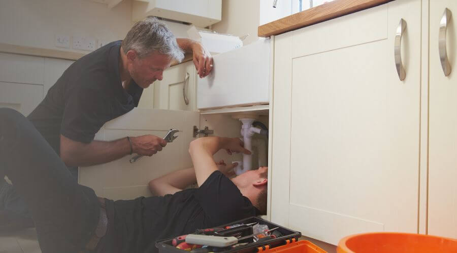 Professional burst pipe repair services in Holton, KS